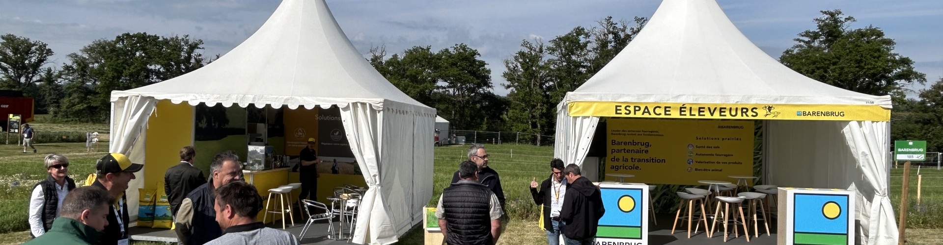 stand Barenbrug au salon de l'herbe 2025